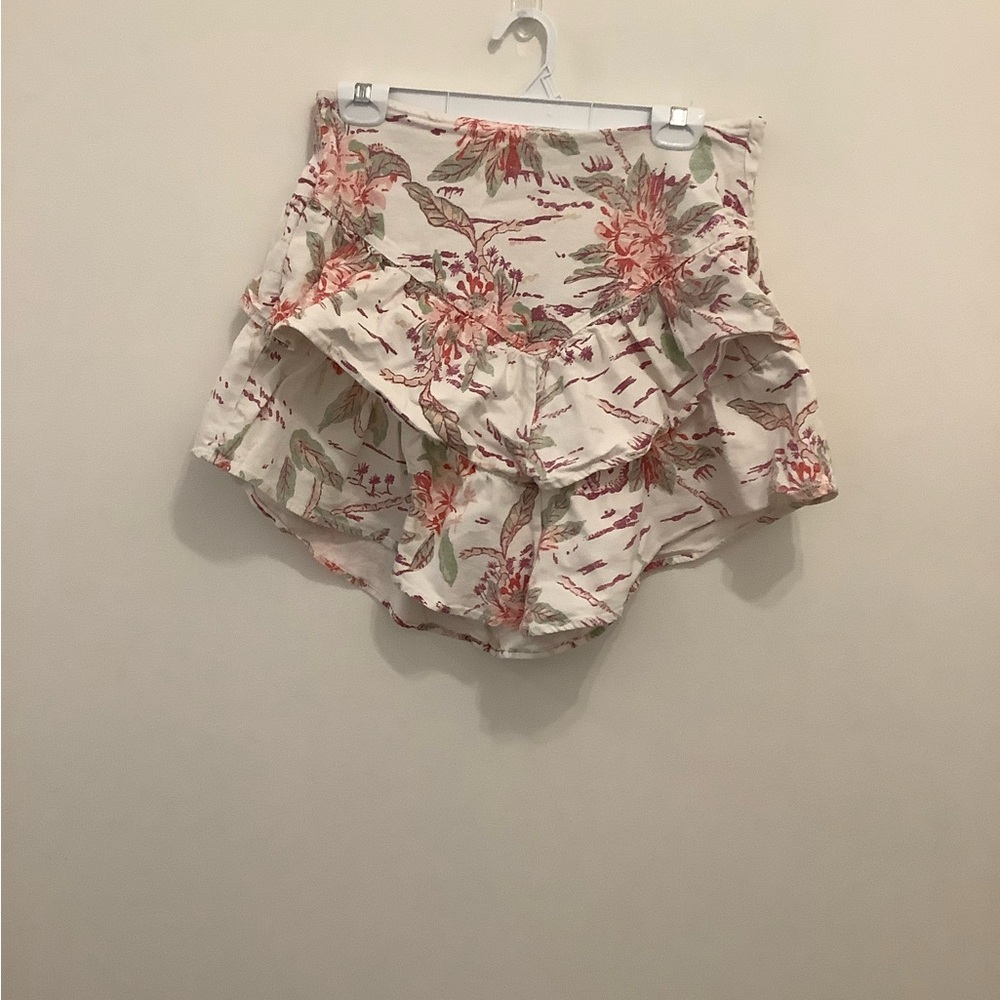 Mother the denim Hawaiian print mini skirt❤️❤️❤️❤️ - Picture 7 of 14